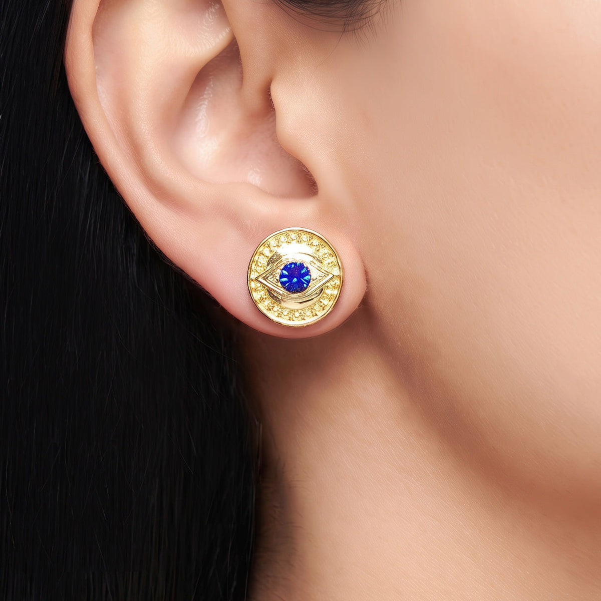 Desihi Earrings Anti-Tarnish Evil Eye Hamsa Drops