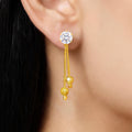 Desihi Earrings Anti-Tarnish Rhinestone Drop