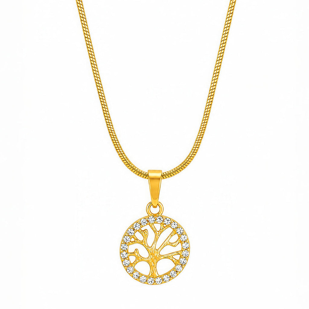 Desihi Necklace Anti-Tarnish Good Fortune Tree Of Life