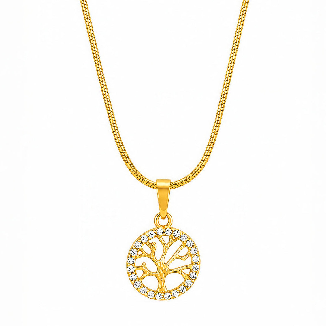 Desihi Necklace Anti-Tarnish Good Fortune Tree Of Life