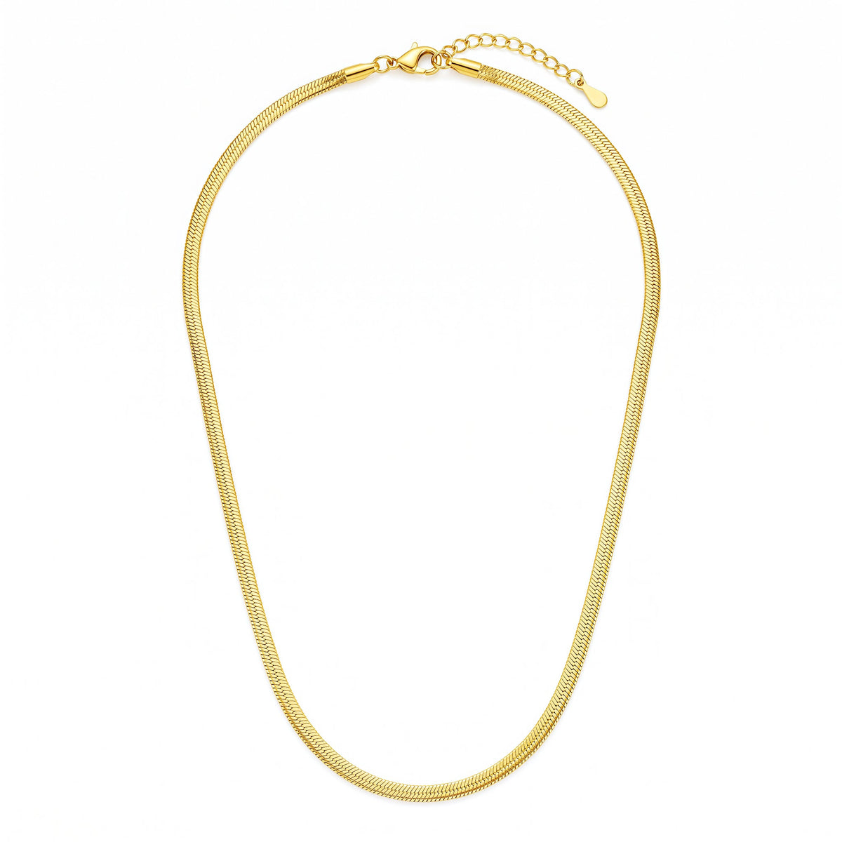 Desihi Necklace Anti-Tarnish Gold Plated Snake Chain