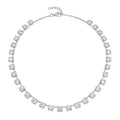 Desihi Necklace Anti-Tarnish Crystal Beaded Choker