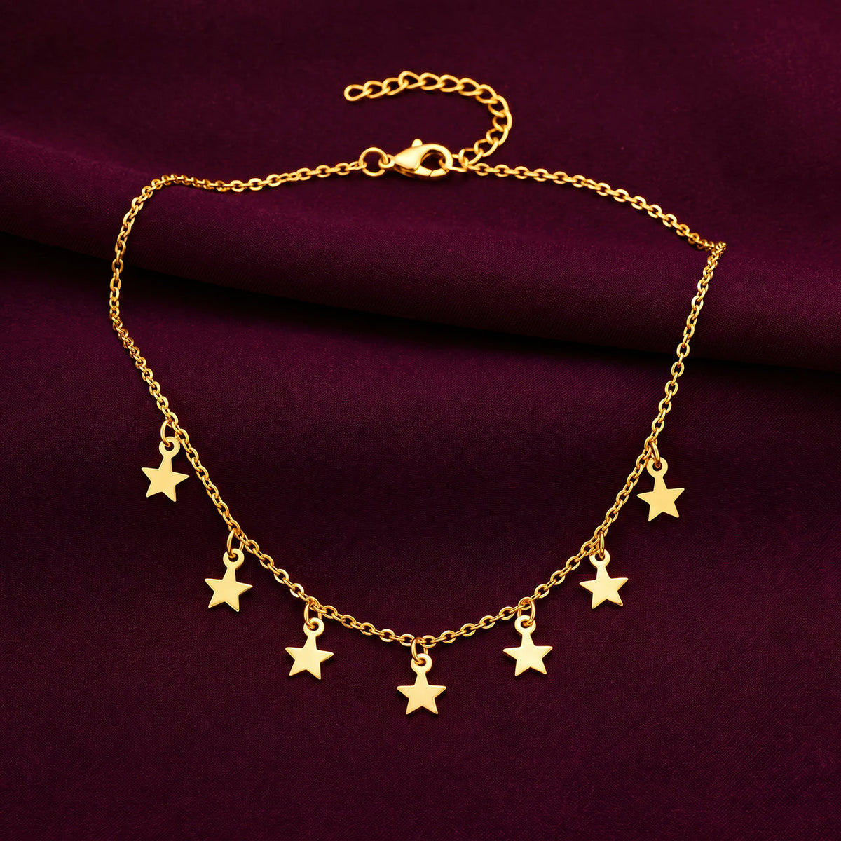 Desihi Necklace Anti-Tarnish Gold Plated Star Charm