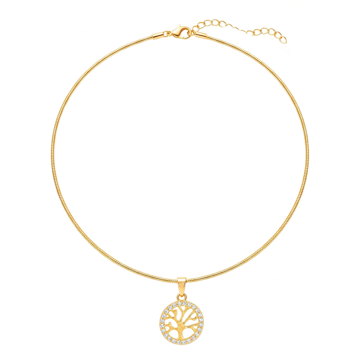 Desihi Necklace Anti-Tarnish Good Fortune Tree Of Life