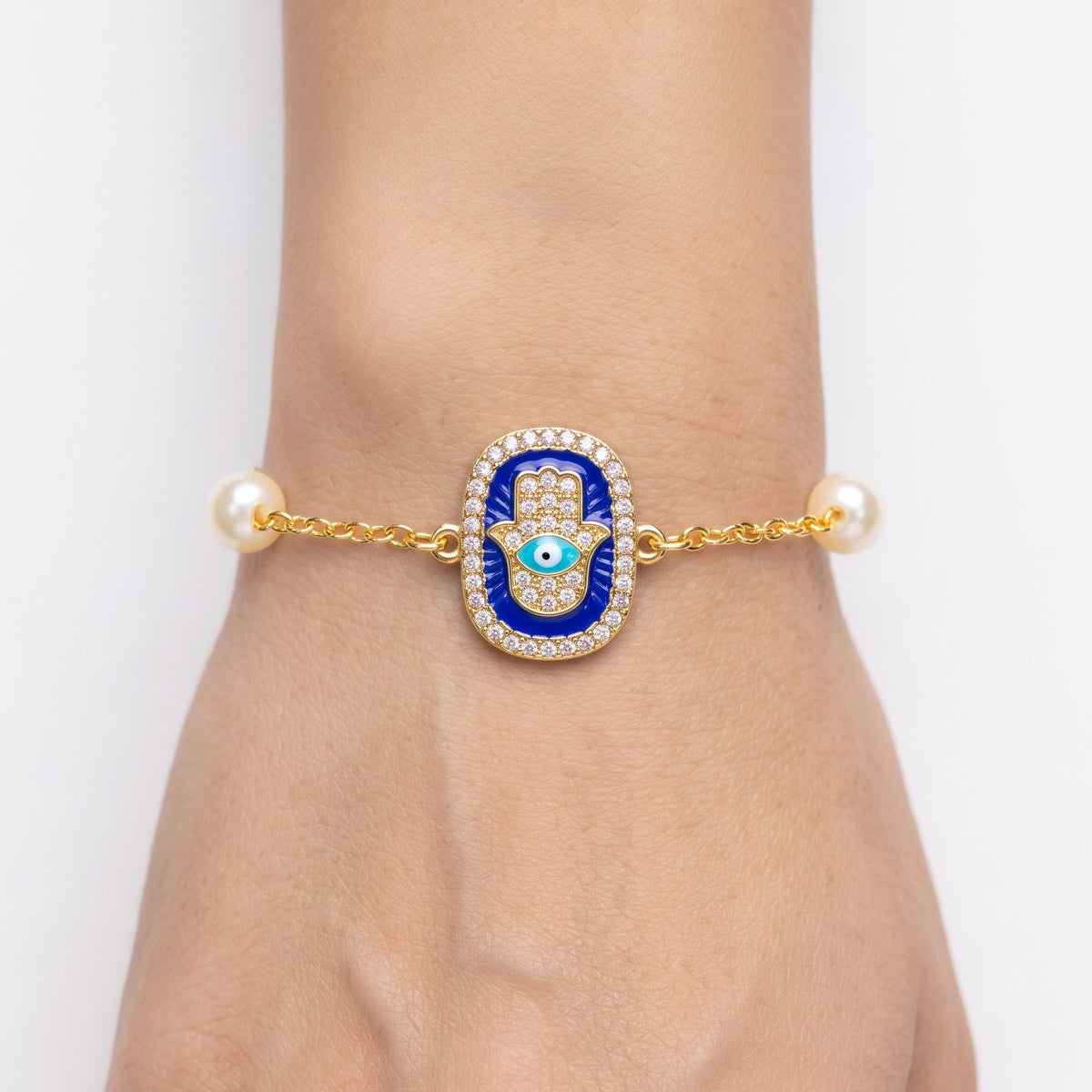 Desihi Bracelet Anti-Tarnish Evil Eye (Adjustable Size)