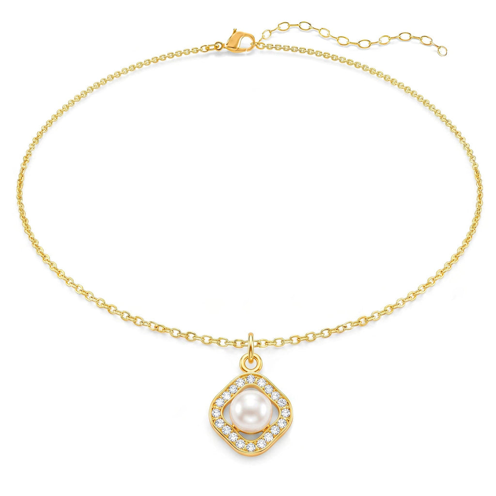 Desihi Necklace Anti-Tarnish Gold Plated Chain With Pendant